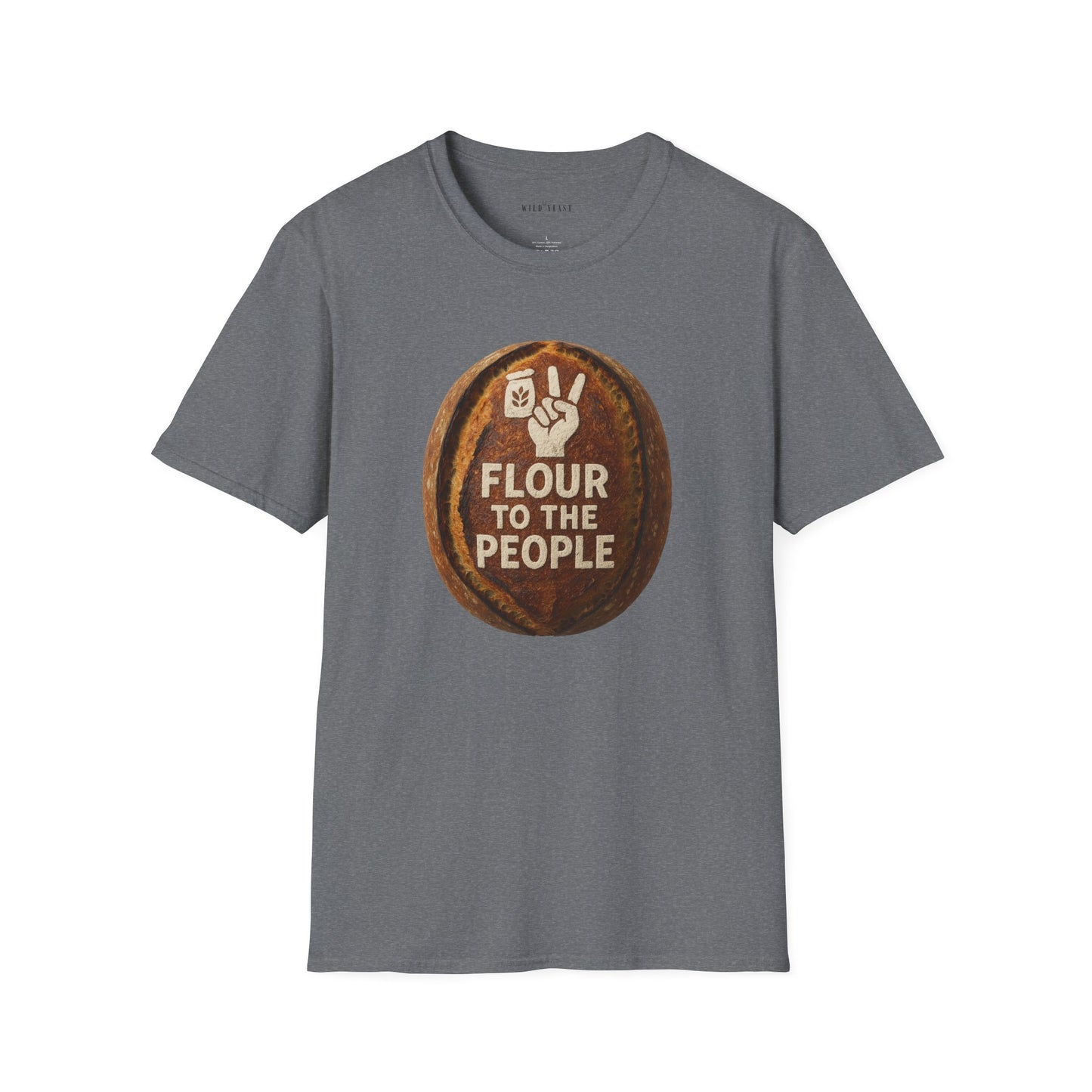 "Flour to the People" Unisex Softstyle T-shirt