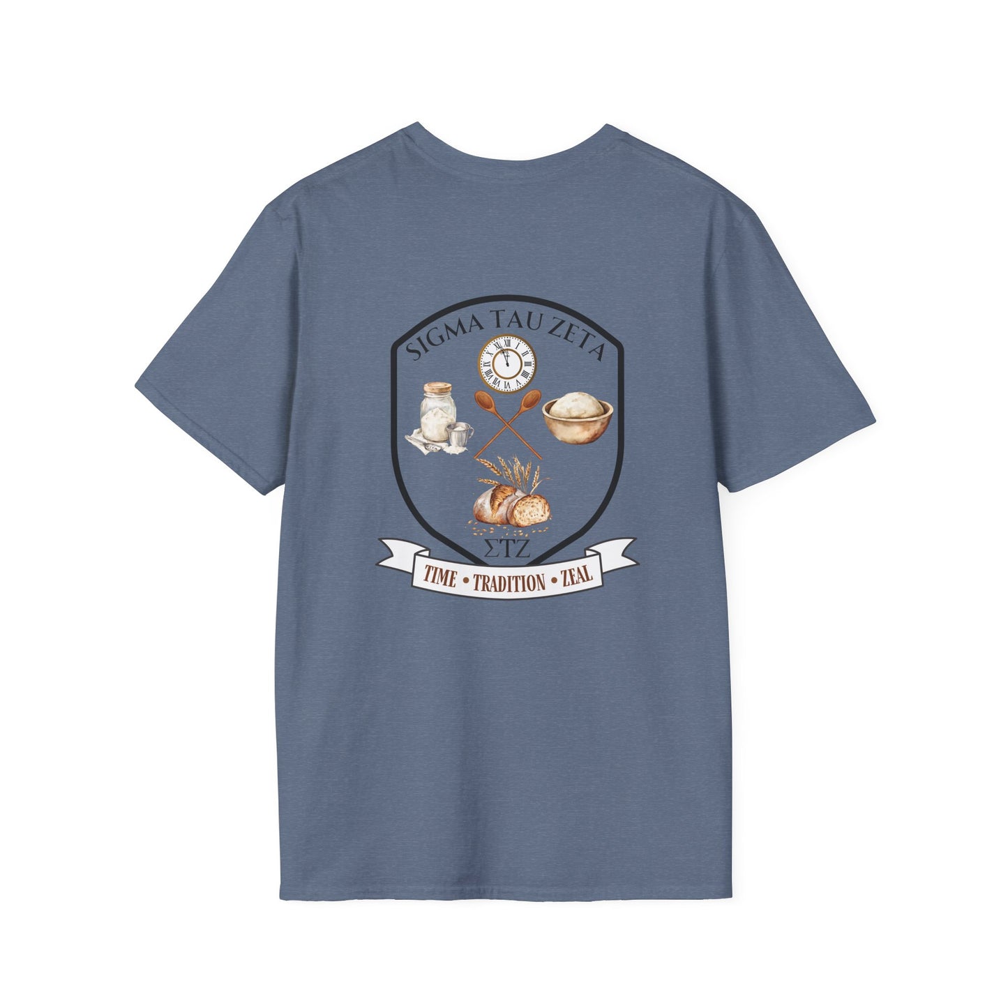 Wild Yeast & Sigma Tau Zeta Unisex Softstyle T-Shirt - Casual Comfort for Bread Lovers