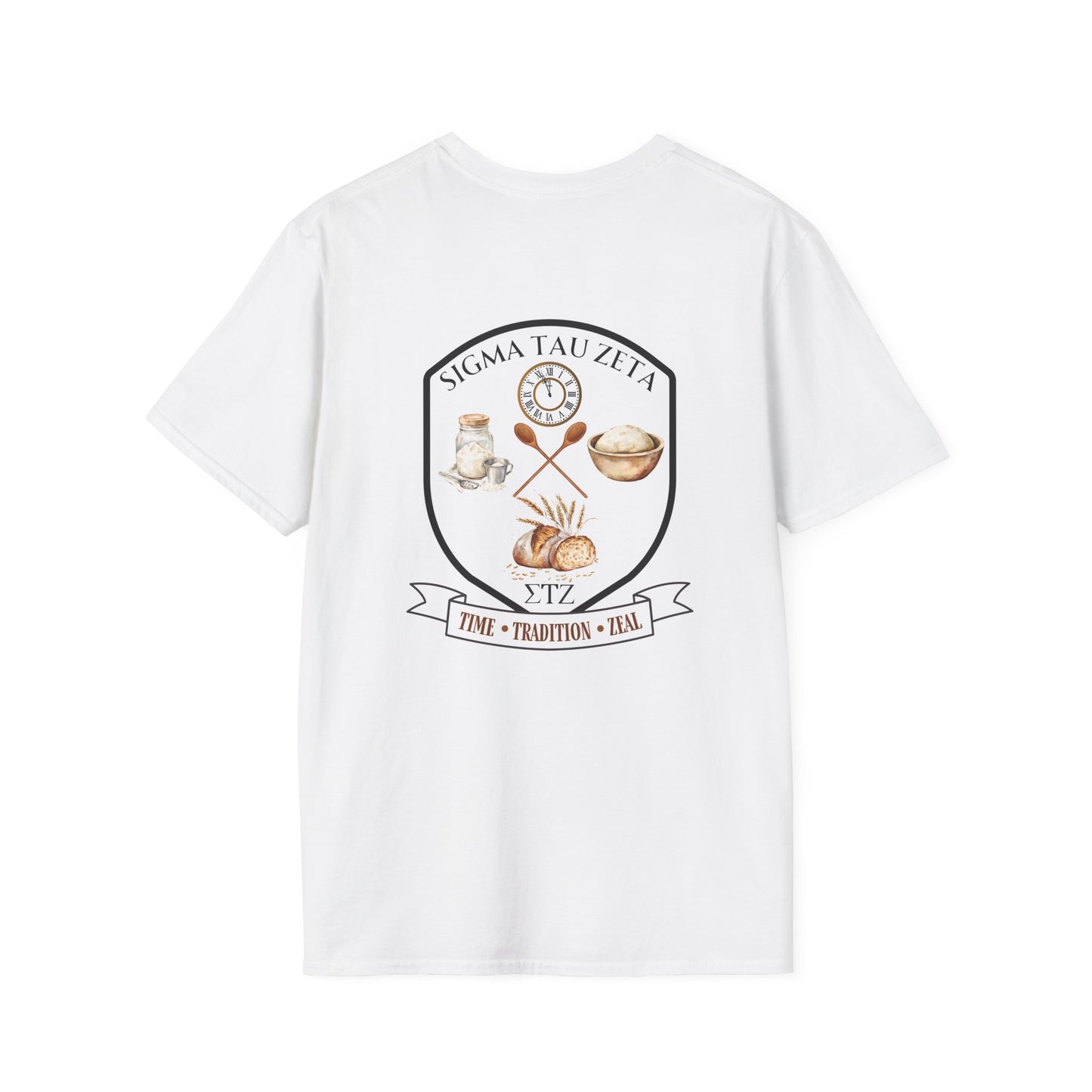 Wild Yeast & Sigma Tau Zeta Unisex Softstyle T-Shirt - Casual Comfort for Bread Lovers