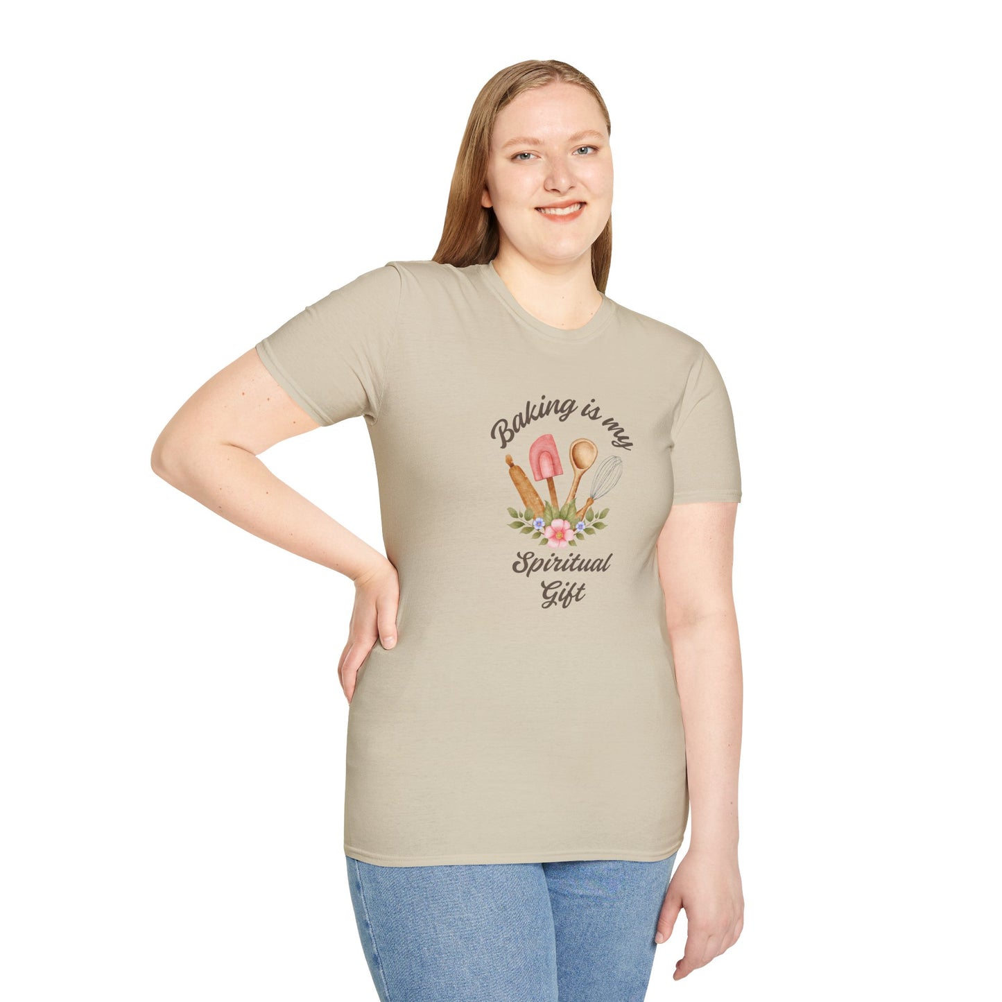 "Baking is My Spiritual Gift" Softstyle Tee