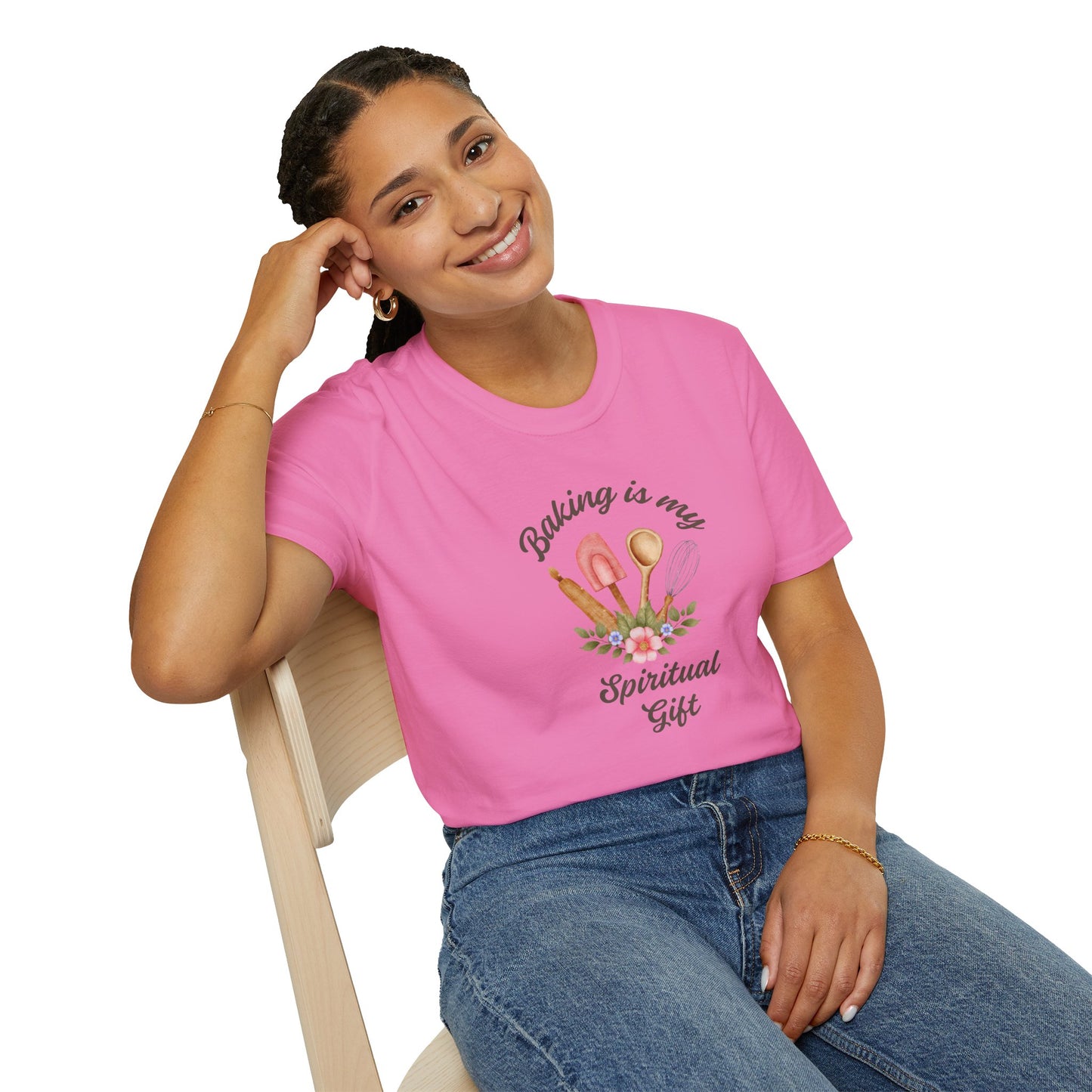 "Baking is My Spiritual Gift" Softstyle Tee