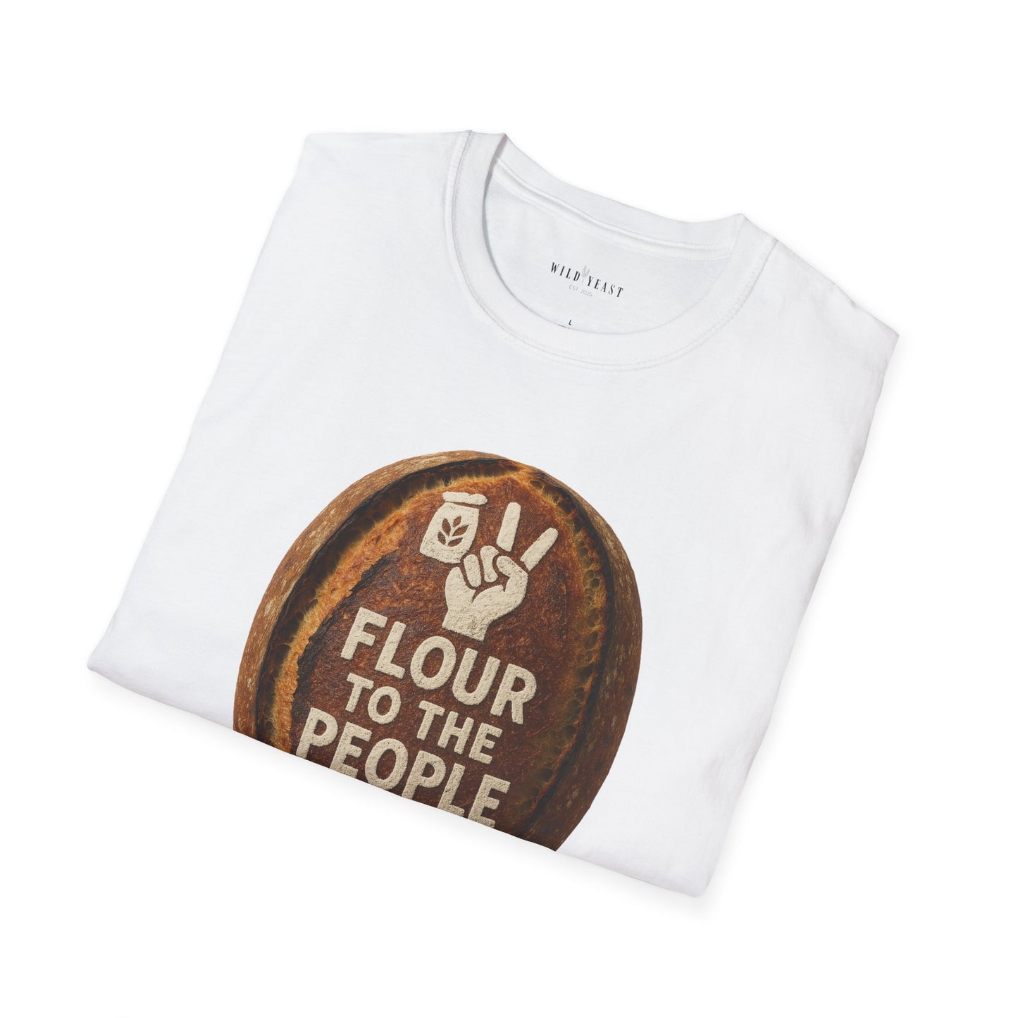 "Flour to the People" Unisex Softstyle T-shirt