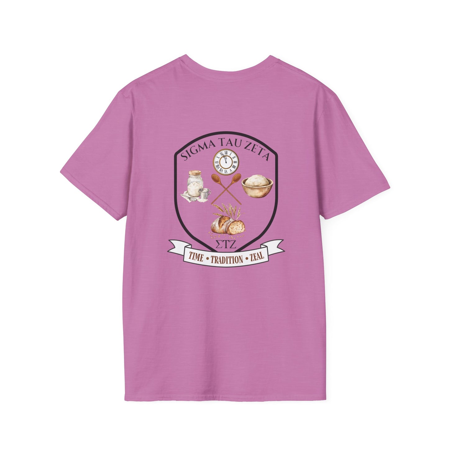 Wild Yeast & Sigma Tau Zeta Unisex Softstyle T-Shirt - Casual Comfort for Bread Lovers
