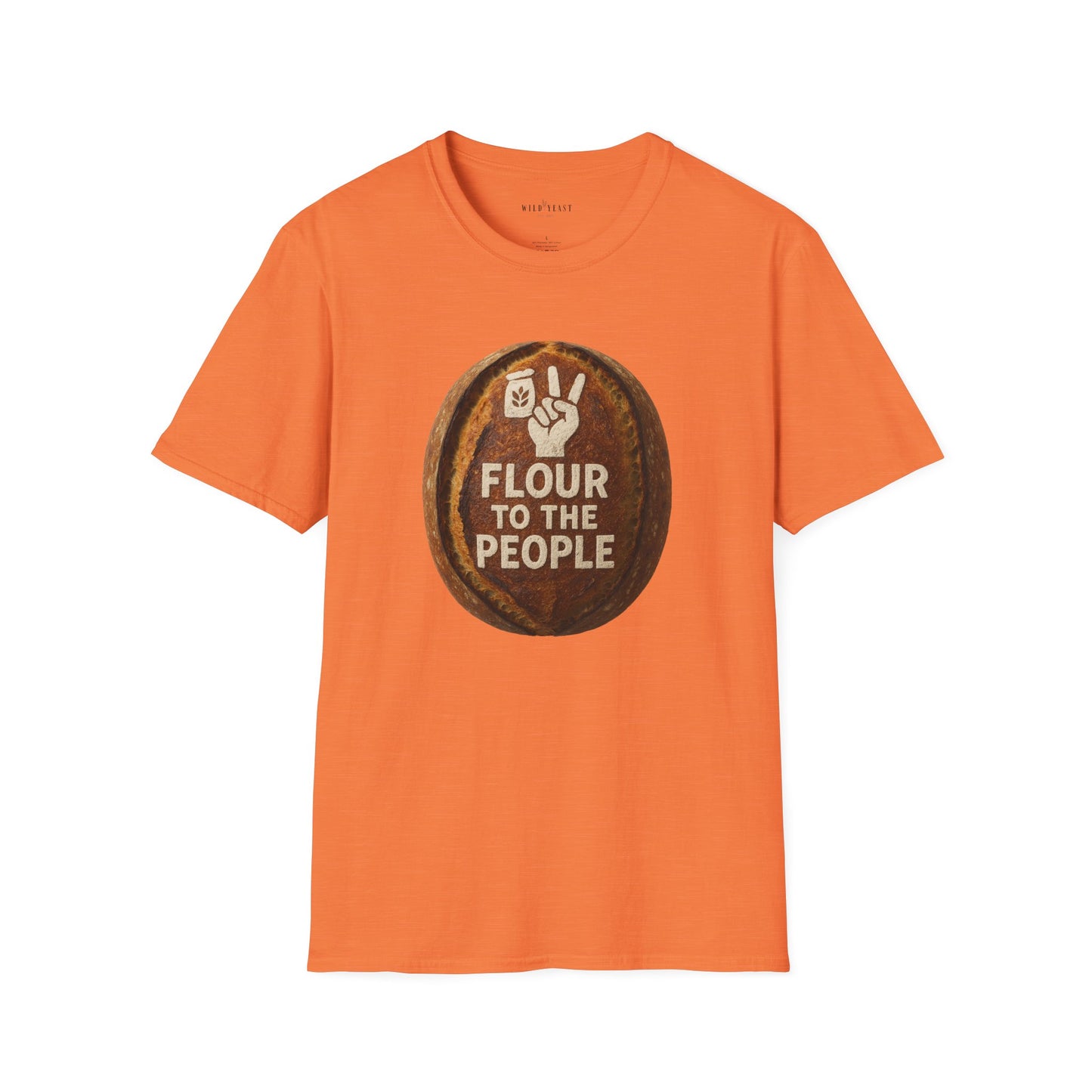 "Flour to the People"  Unisex Softstyle T-shirt