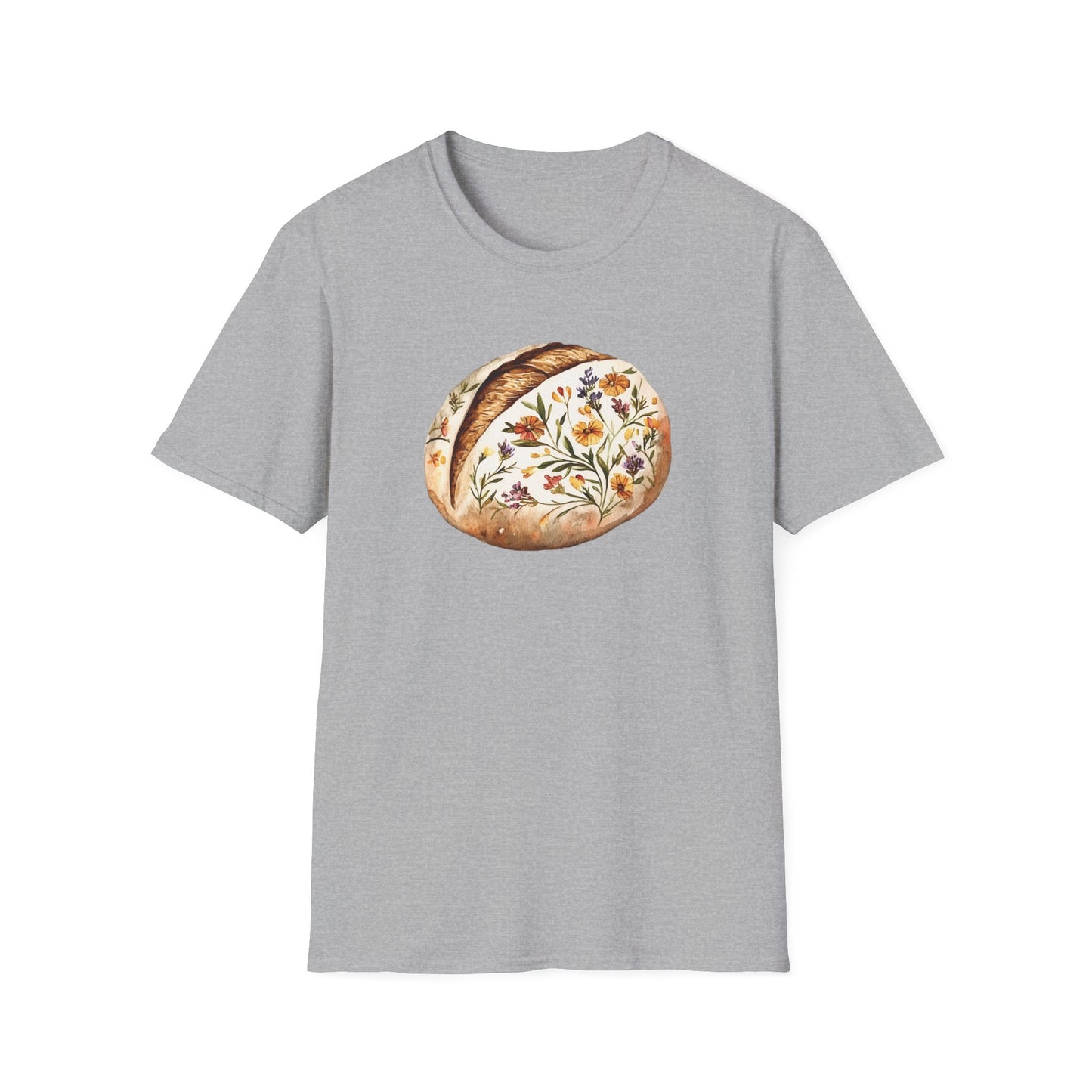 Lovely Floral Sourdough Loaf T-Shirt