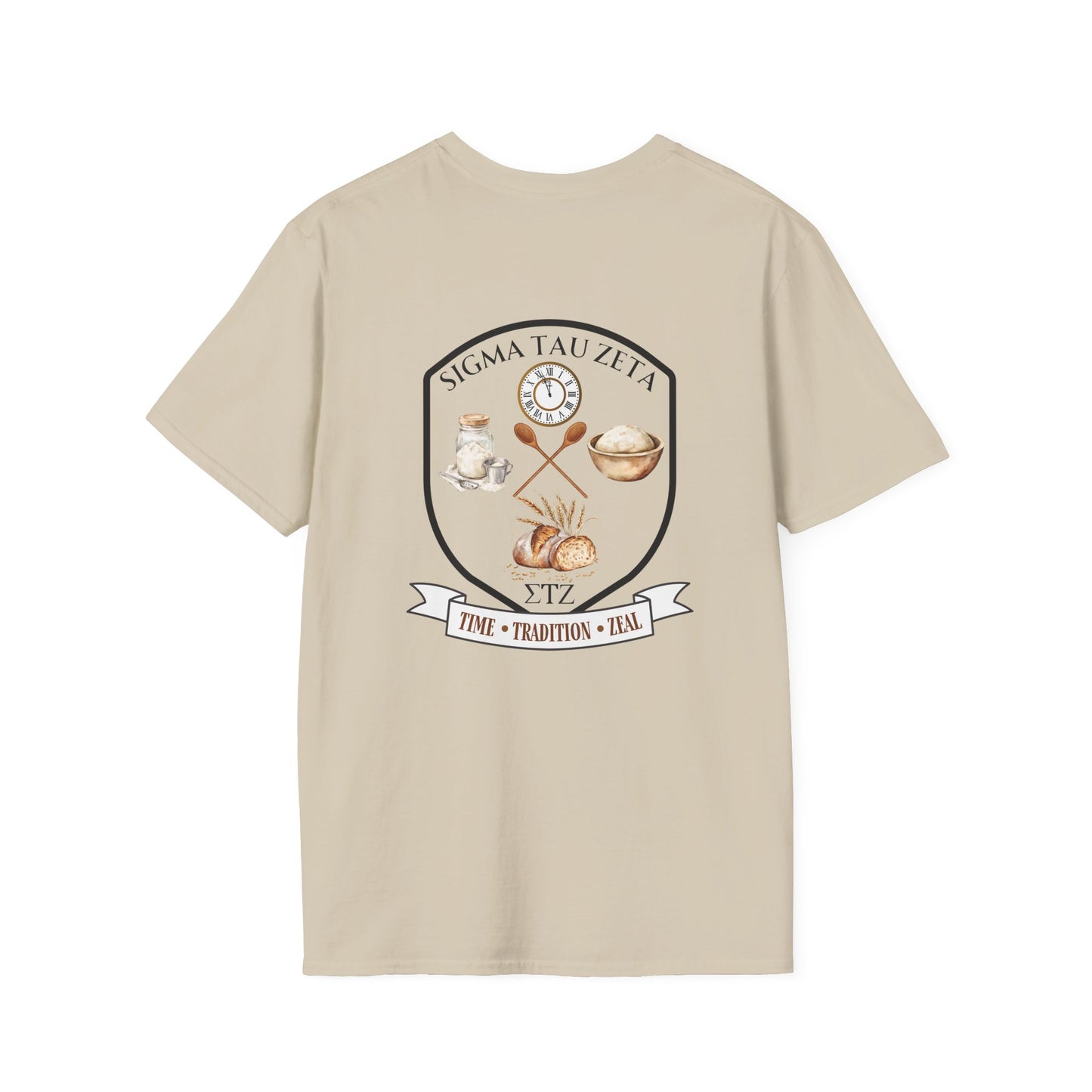 Wild Yeast & Sigma Tau Zeta Unisex Softstyle T-Shirt - Casual Comfort for Bread Lovers