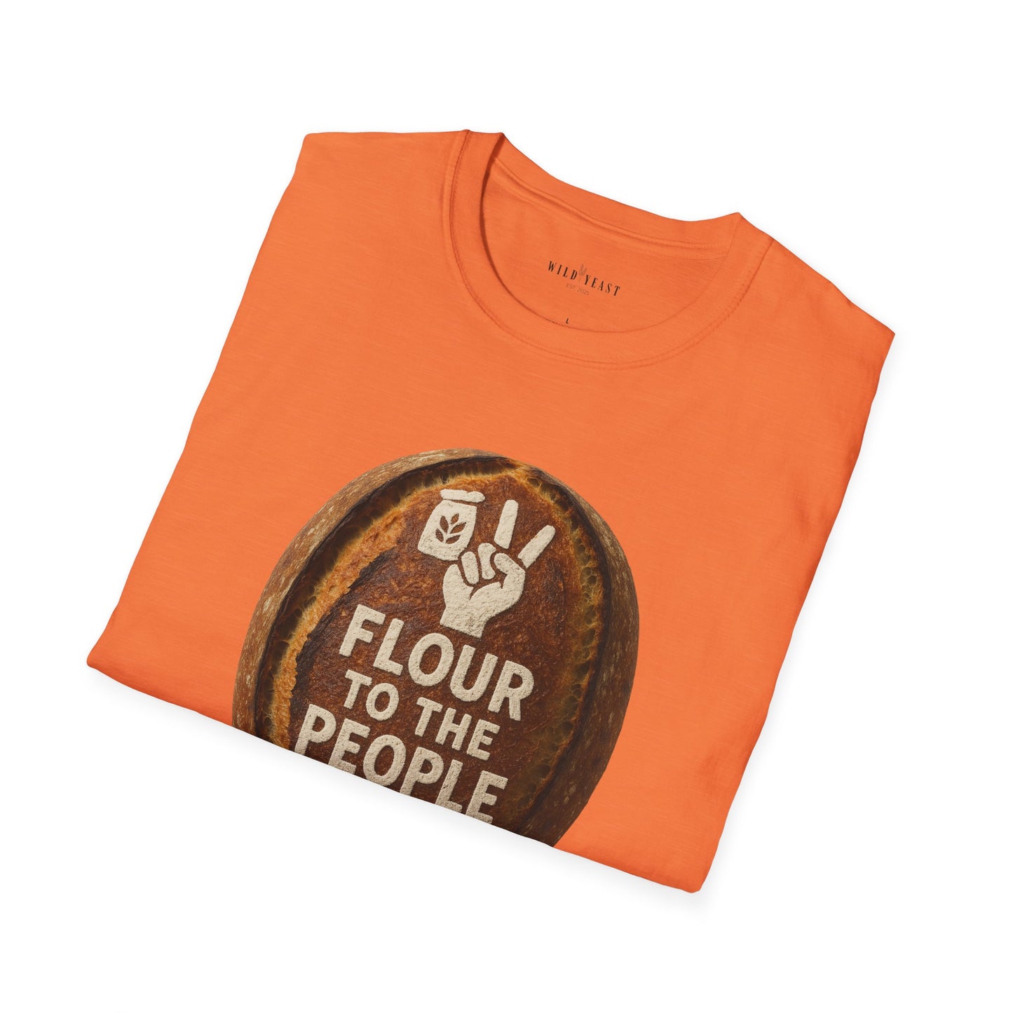 "Flour to the People"  Unisex Softstyle T-shirt