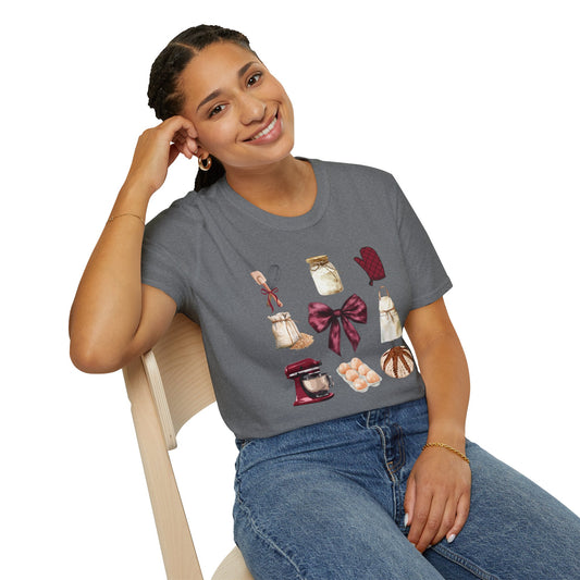 "Darling Kitchen 'n Coquette" Unisex Softstyle T-Shirt