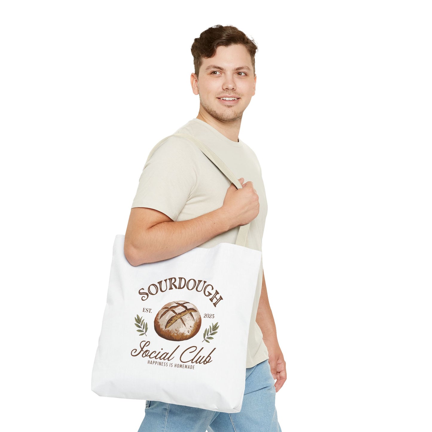 "Sourdough Social Club" Tote Bag