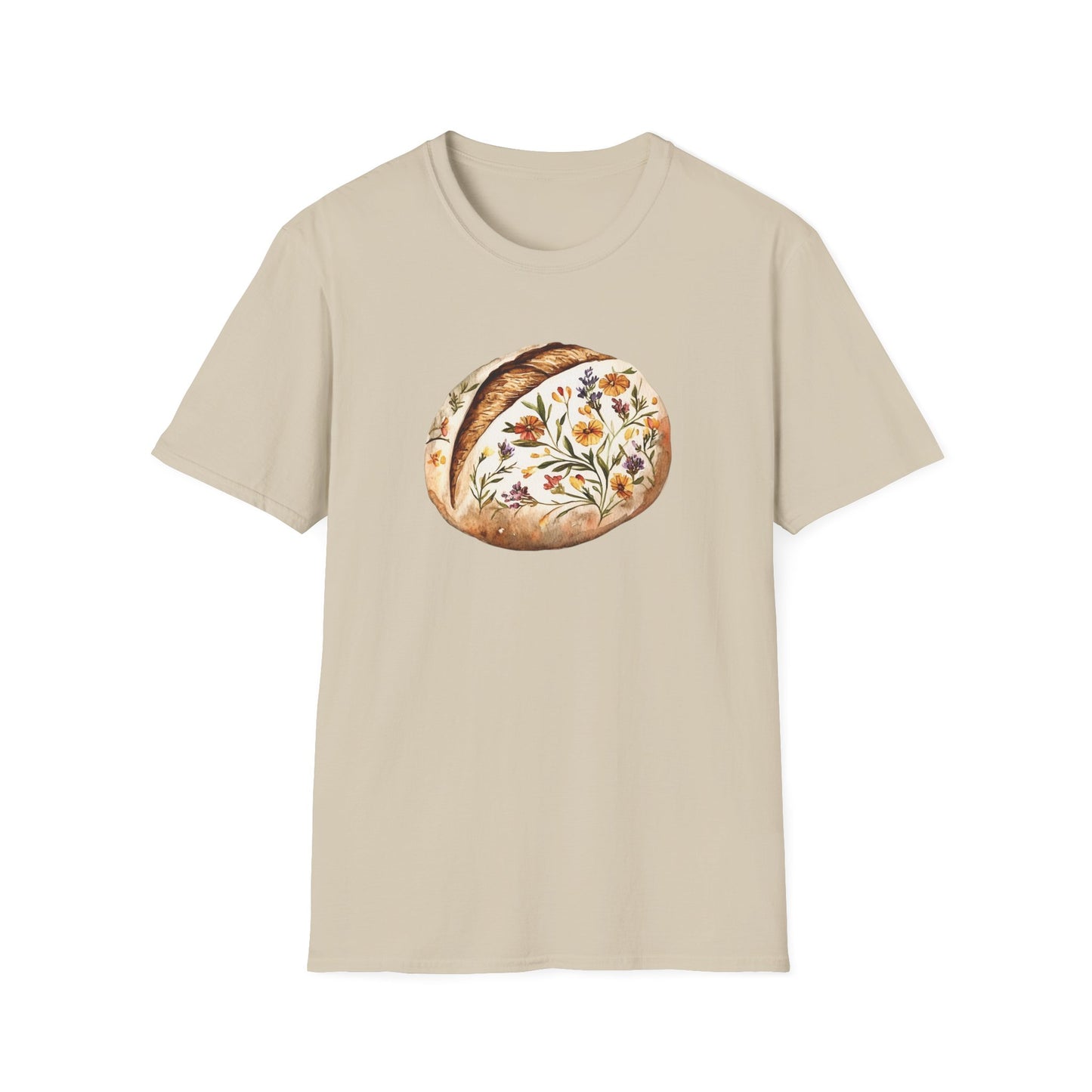 Lovely Floral Sourdough Loaf T-Shirt