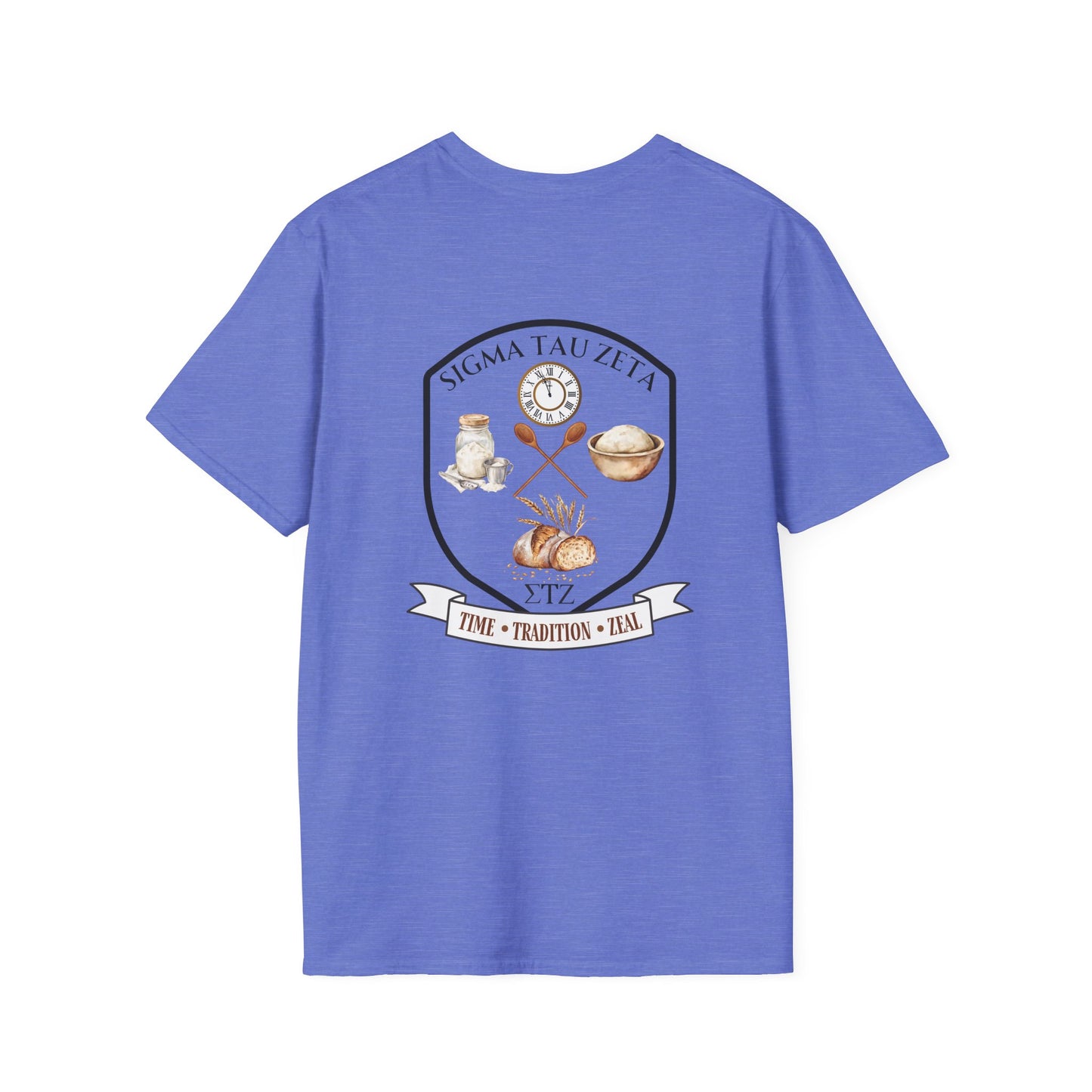 Wild Yeast & Sigma Tau Zeta Unisex Softstyle T-Shirt - Casual Comfort for Bread Lovers