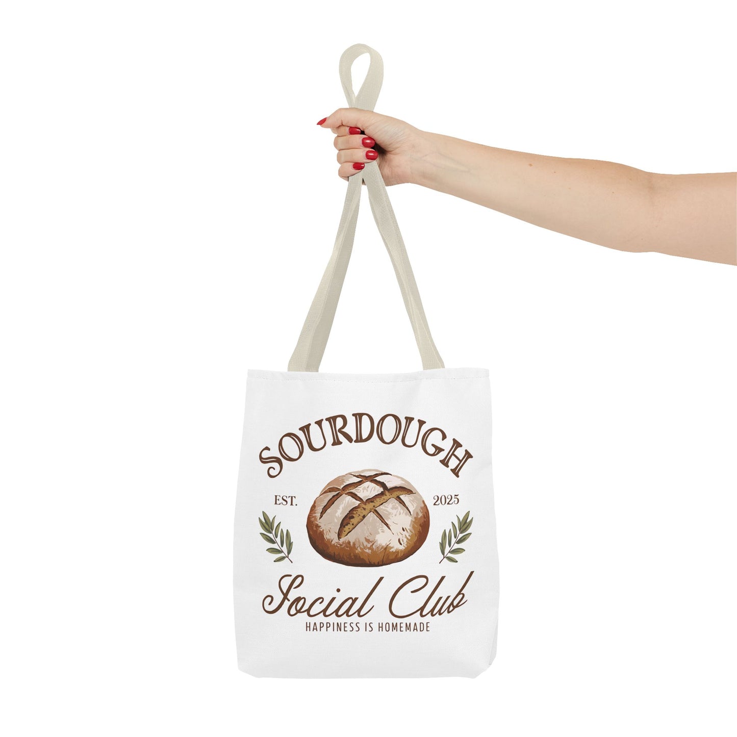 "Sourdough Social Club" Tote Bag