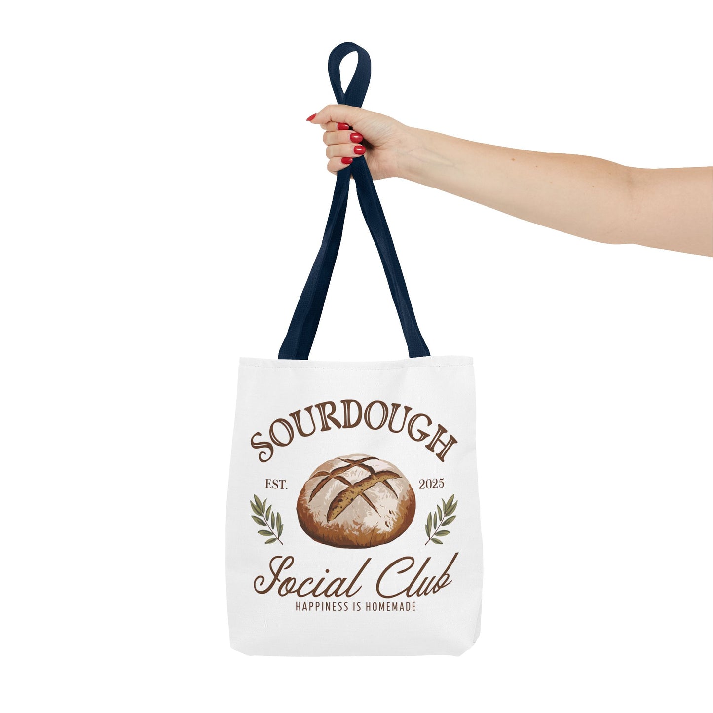 "Sourdough Social Club" Tote Bag