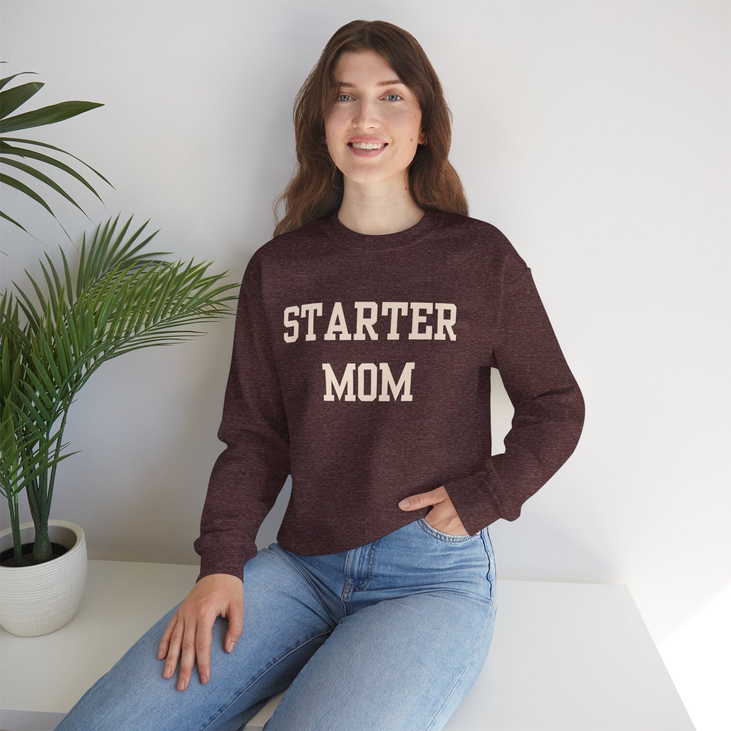"Starter Mom" Unisex Crewneck Sweatshirt