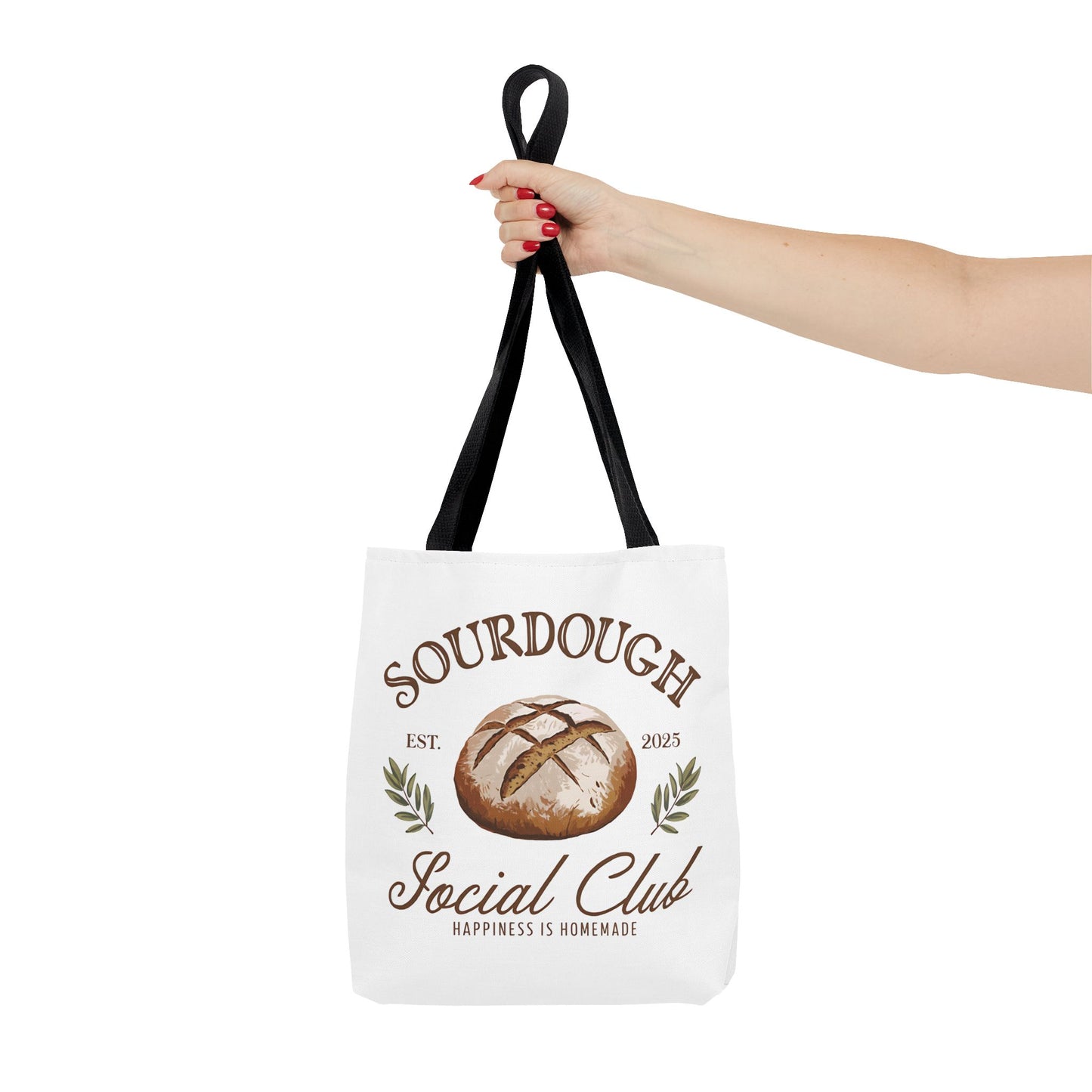 "Sourdough Social Club" Tote Bag