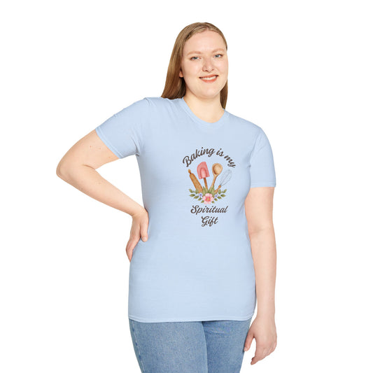"Baking is My Spiritual Gift" Softstyle Tee