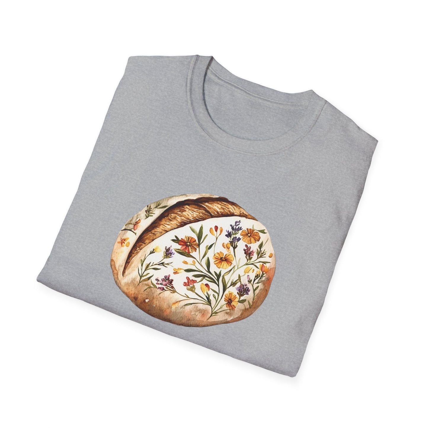 Lovely Floral Sourdough Loaf T-Shirt