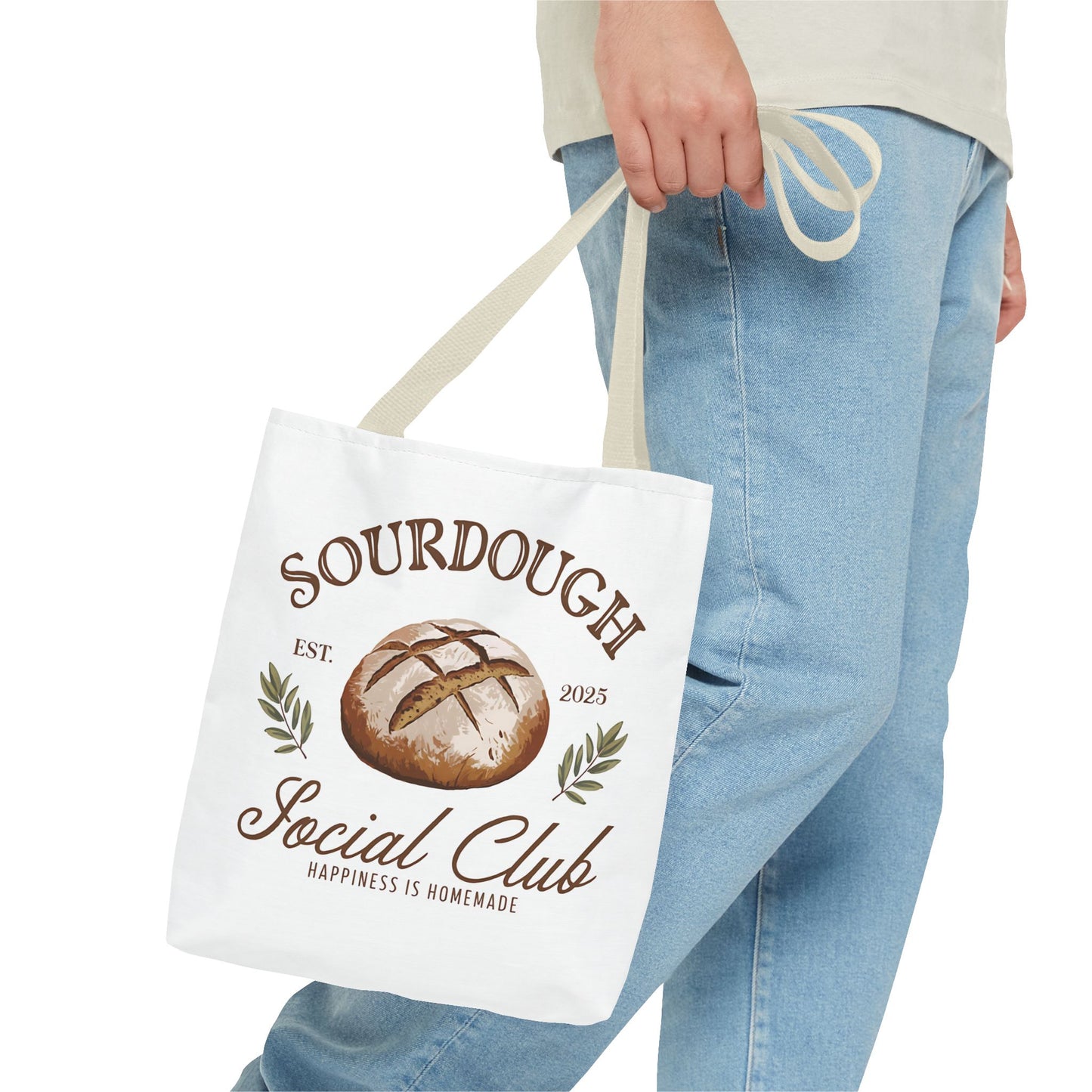 "Sourdough Social Club" Tote Bag