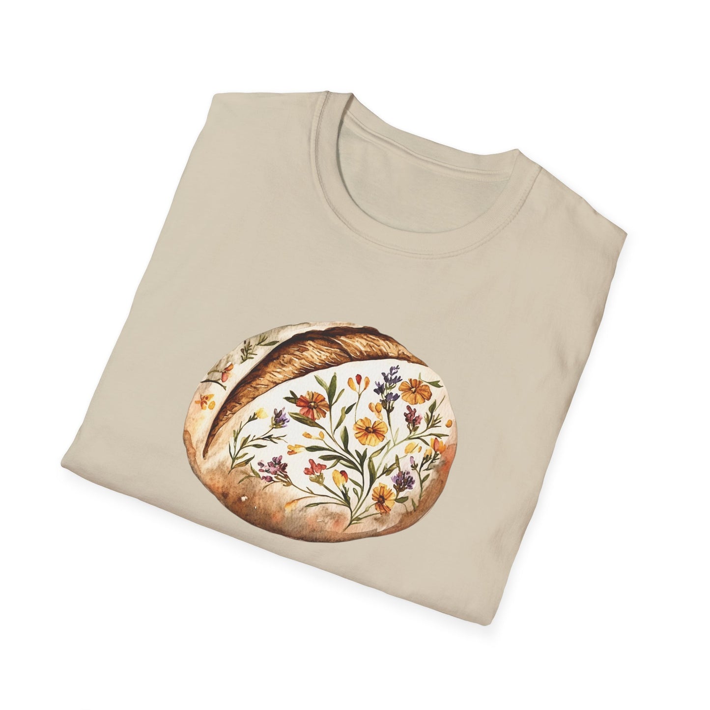 Lovely Floral Sourdough Loaf T-Shirt