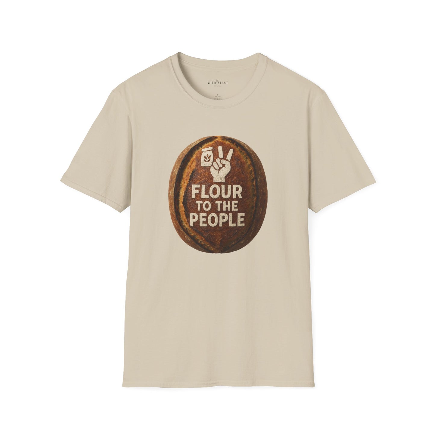 "Flour to the People"  Unisex Softstyle T-shirt