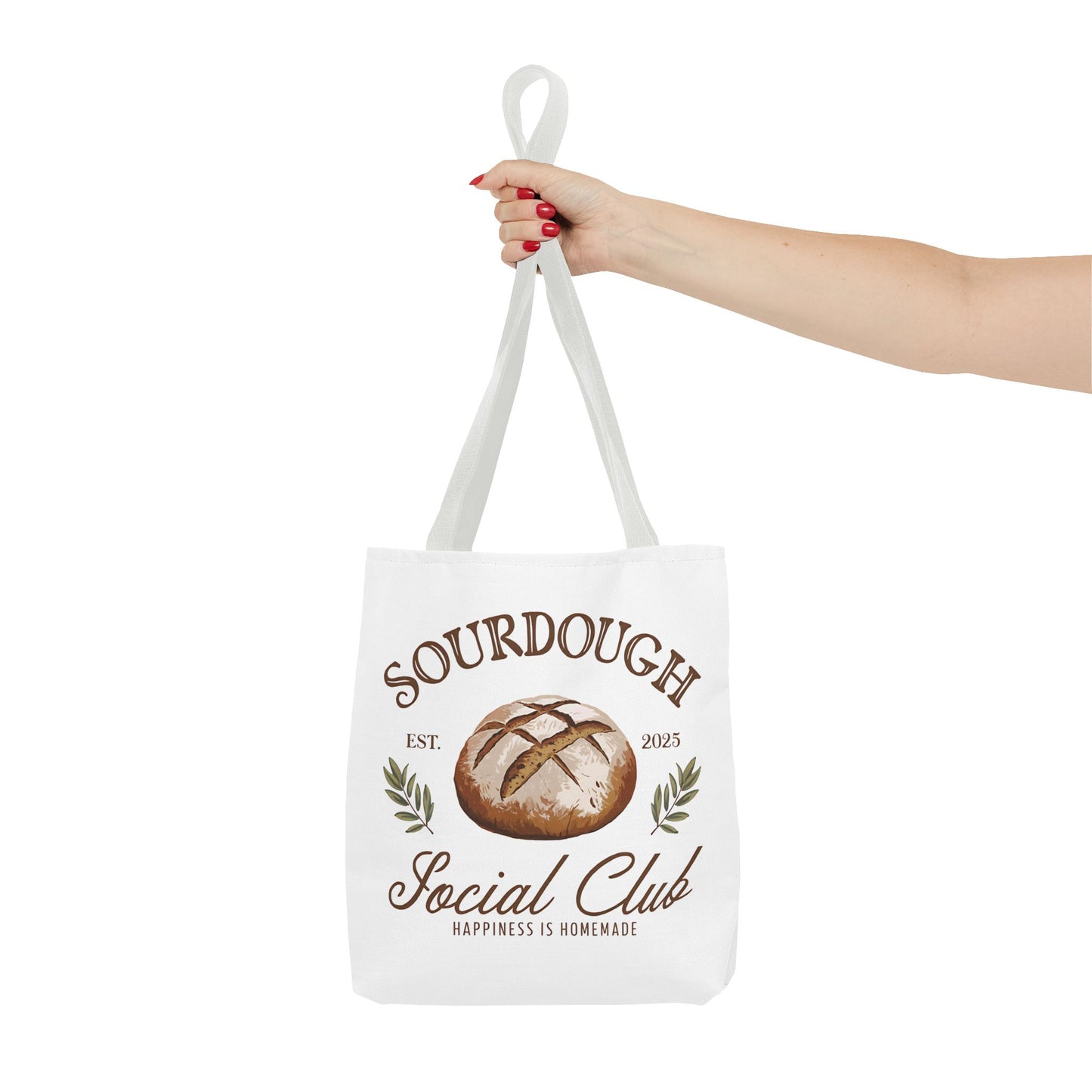 "Sourdough Social Club" Tote Bag