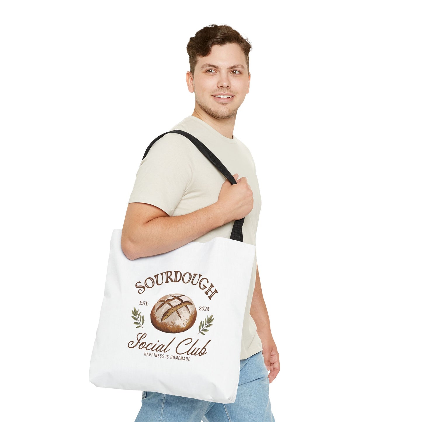 "Sourdough Social Club" Tote Bag
