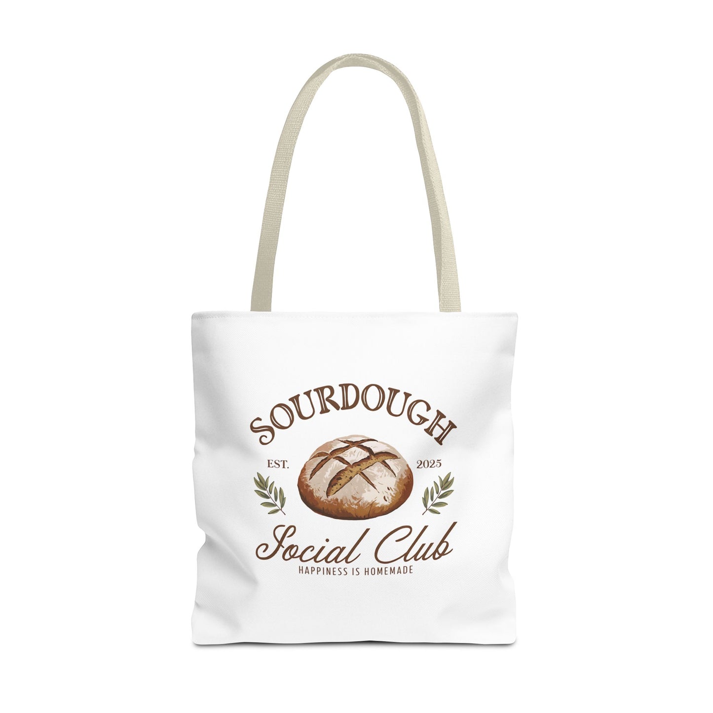 "Sourdough Social Club" Tote Bag