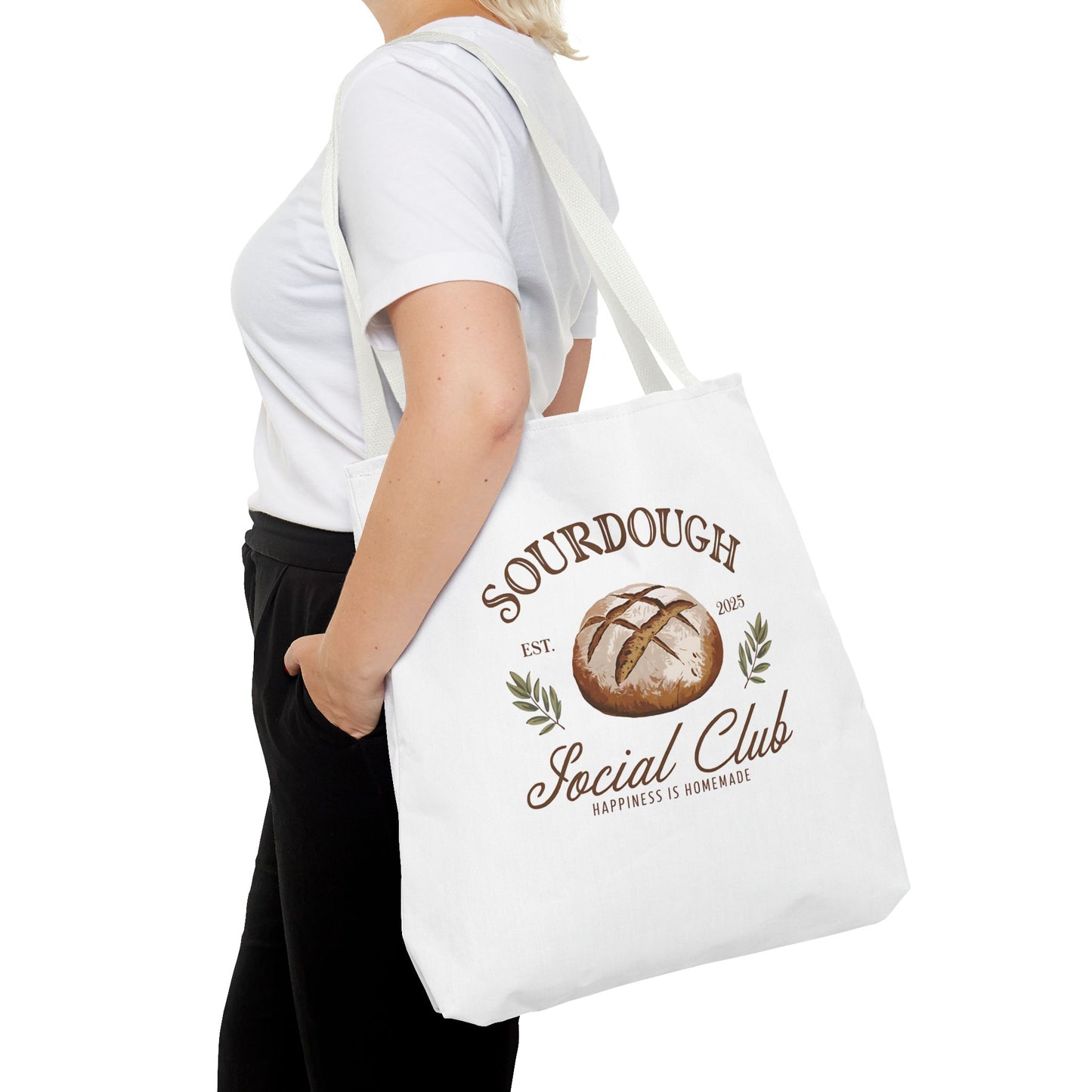 "Sourdough Social Club" Tote Bag
