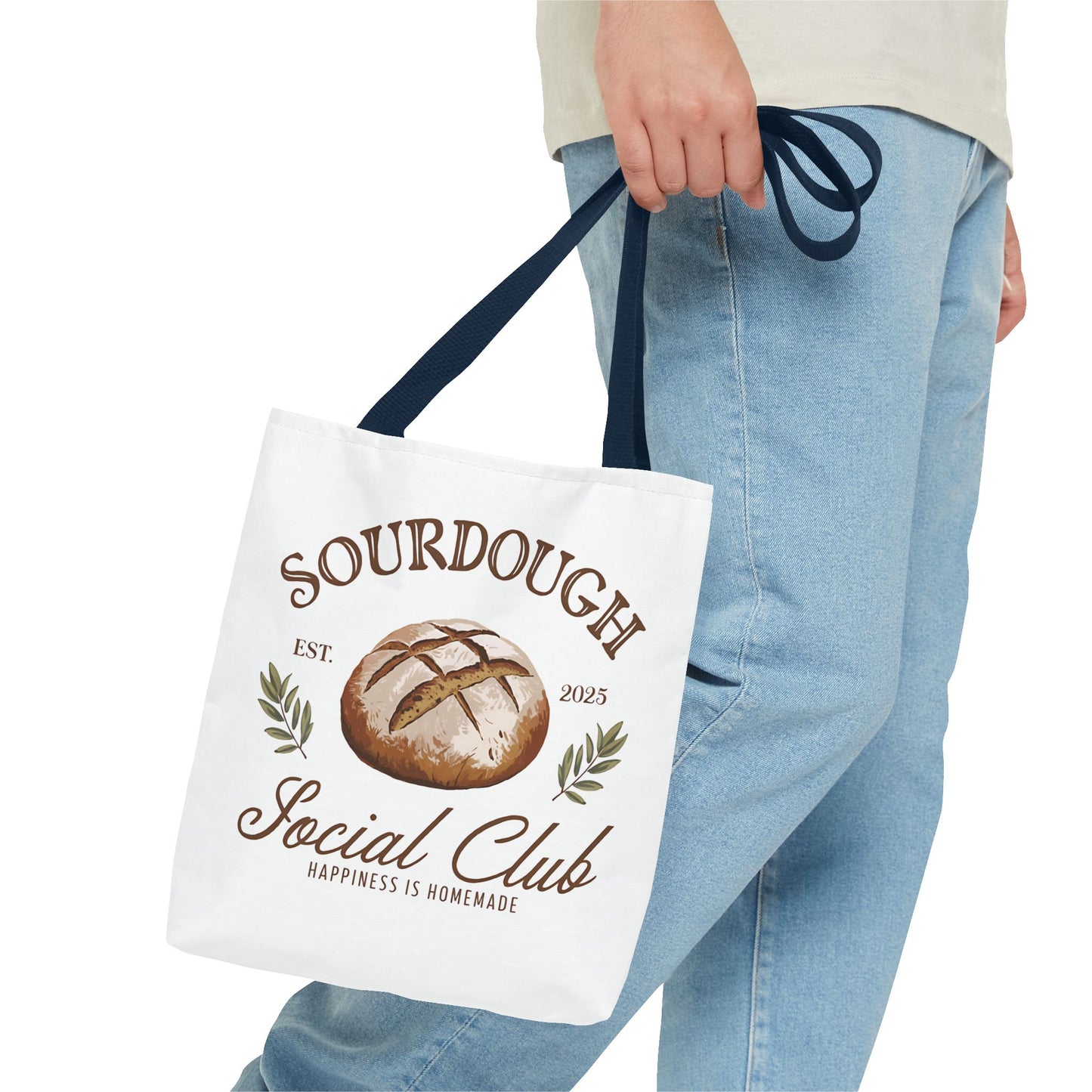 "Sourdough Social Club" Tote Bag